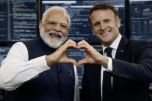 ‘जब दोस्त जुड़ते हैं, तो नवाचार आता है’: फ्रांसीसी राष्ट्रपति मैक्रॉन ने पीएम मोदी के साथ एआई छवि साझा की | भारत समाचार