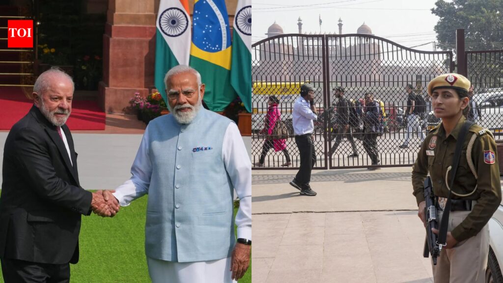 इवनिंग न्यूज राउंडअप: पीएम मोदी, ब्राजील के राष्ट्रपति ने 20 अरब डॉलर का व्यापार लक्ष्य तय किया; आतंकी सूचना और अन्य जानकारी के बाद दिल्ली अलर्ट पर | भारत समाचार इवनिंग न्यूज राउंडअप: पीएम मोदी, ब्राजील के राष्ट्रपति ने 20 अरब डॉलर का व्यापार लक्ष्य तय किया; आतंकी सूचना और अन्य जानकारी के बाद दिल्ली अलर्ट पर | भारत समाचार