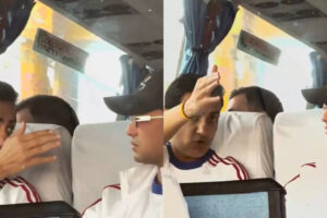 गौतम गंभीर टीम बस में आउट-ऑफ-फॉर्म अभिषेक शर्मा के साथ गंभीर बातचीत कर रहे हैं – देखें | क्रिकेट समाचार