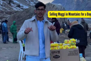 बादल ठाकुर: इस युवक ने पहाड़ों में मैगी का छोटा सा स्टॉल लगाया और एक दिन में 21,000 रुपये कमाए; “सेवानिवृत्ति योजना” कोई?