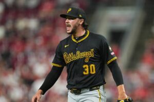 साइ यंग अवार्ड विजेता पॉल स्केन्स अटलांटा ब्रेव्स के खिलाफ पहले स्प्रिंग ट्रेनिंग मैच में एबीएस चुनौतियों के कारण चार स्ट्राइक हार गए एमएलबी न्यूज़