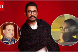 आमिर खान दूसरी बार सलीम खान से मिलने अस्पताल गए; चिंतित लग रहा है – देखें | हिंदी मूवी समाचार