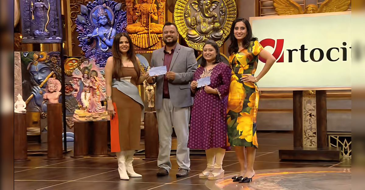 आर्टोसिटी को शार्क टैंक स्टार नमिता थापर और विनीता सिंह से 1 करोड़ रुपये का निवेश मिला, इकोनॉमिकटाइम्सबी2बी