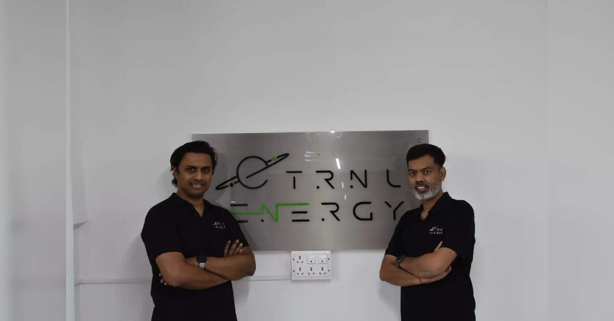 ई-टीआरएनएल एनर्जी ने भारत में बैटरी प्रौद्योगिकी में क्रांति लाने के लिए 27.4 करोड़ रुपये की शुरुआती फंडिंग जुटाई है, इकोनॉमिकटाइम्सबी2बी