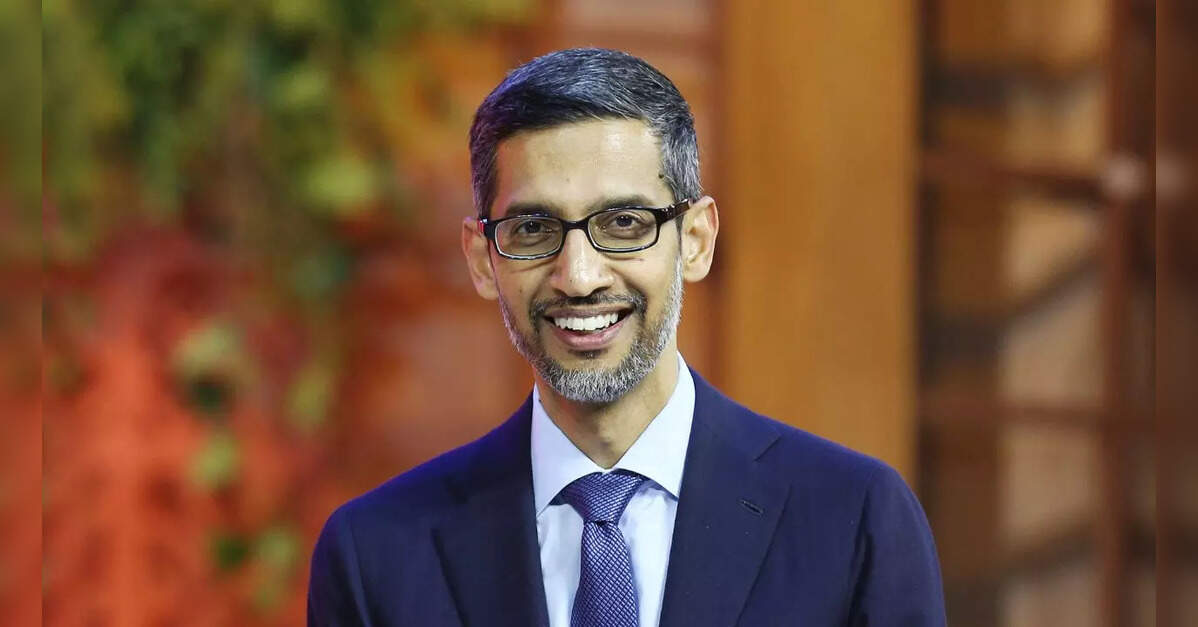 इकोनॉमिकटाइम्सबी2बी के सीईओ सुंदर पिचाई का कहना है कि एआई इनोवेशन को बढ़ावा देने के लिए गूगल ने भारत के साथ साझेदारी की है