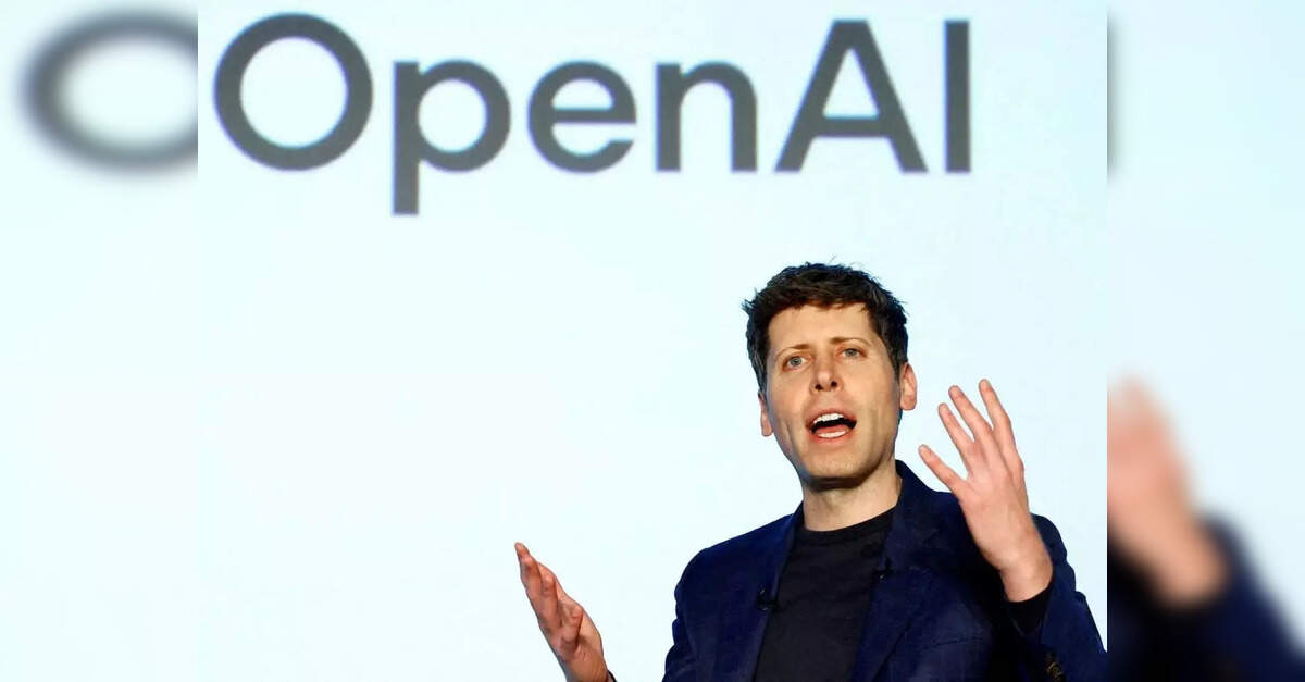 सैम ऑल्टमैन ने प्रौद्योगिकी अपनाने की गति की प्रशंसा की, इकोनॉमिकटाइम्सबी2बी