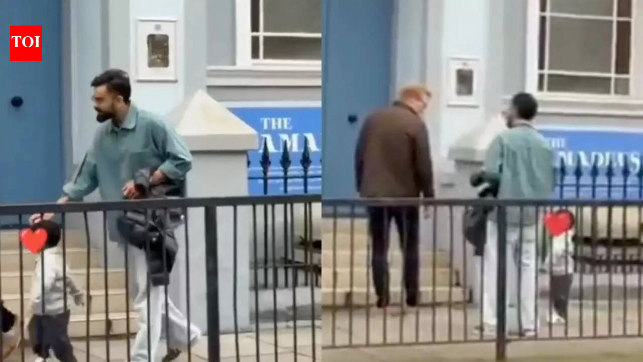 विराट कोहली अपने बेटे अकाए के साथ लंदन में घूमने निकले, वीडियो वायरल – देखें | मैदान से बाहर की ख़बरें