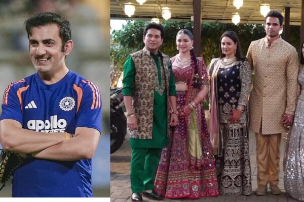 भारत बनाम इंग्लैंड टी20 विश्व कप सेमीफाइनल से कुछ घंटे पहले अर्जुन तेंदुलकर की शादी में शामिल हुए गौतम गंभीर – देखें | मैदान से बाहर की ख़बरें