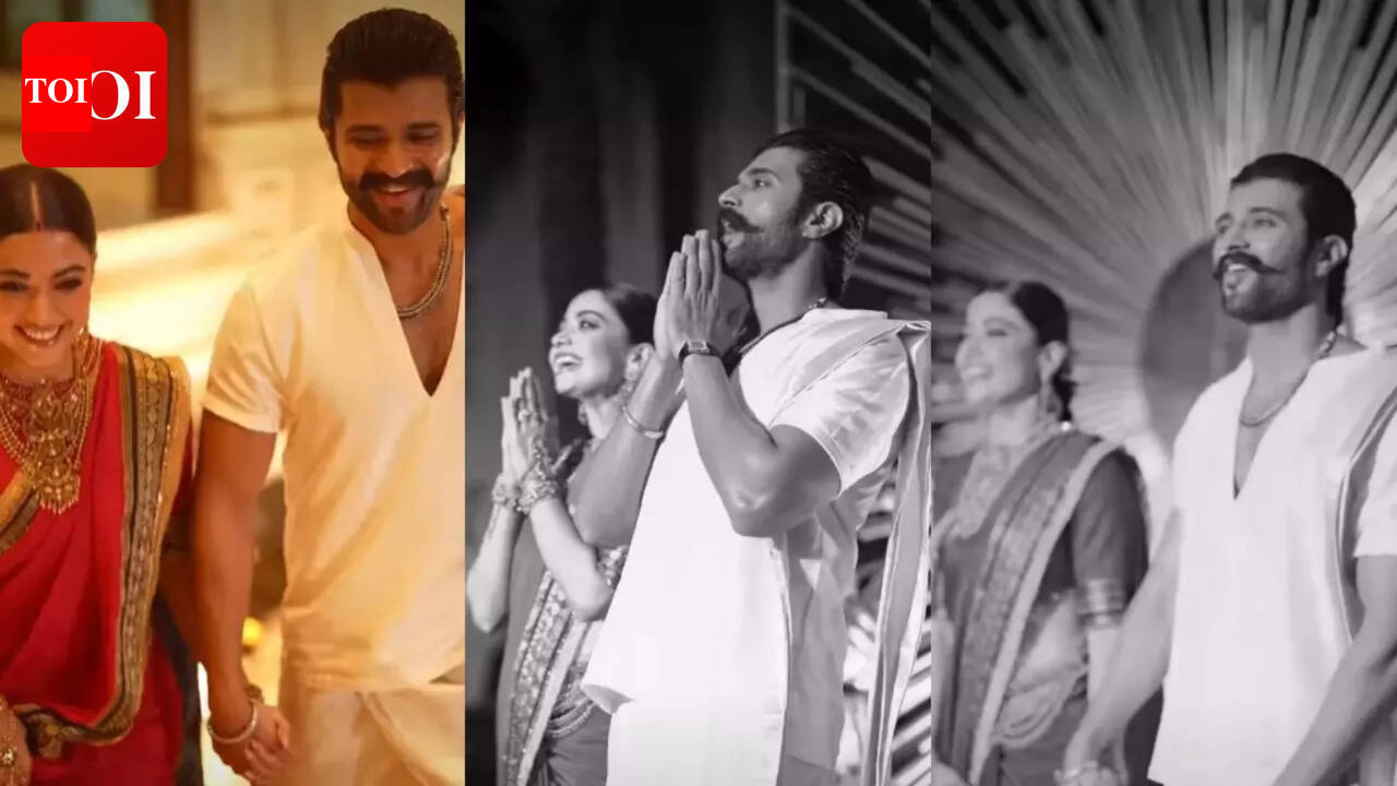 रश्मिका मंदाना और विजय देवरकोंडा ने रिसेप्शन मोंटाज साझा किया; कहते हैं: ‘ये पिछले दो सप्ताह आनंदमय रहे’ | तेलुगु सिनेमा समाचार