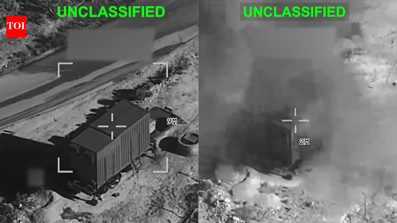 ‘यदि आप अमेरिकियों को मारेंगे, तो हम आपको मार डालेंगे’: अमेरिका ने सख्त चेतावनी के साथ सटीक हमलों का असेंबल जारी किया