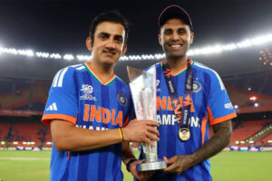 ‘मील के पत्थर का जश्न मनाना बंद करें, ट्रॉफियों का जश्न मनाएं’: टी20 विश्व कप में भारत की जीत के बाद गौतम गंभीर का कड़ा संदेश | क्रिकेट समाचार