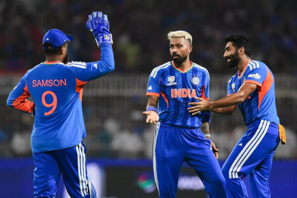 आईसीसी टी20 वर्ल्ड कप टीम ऑफ द टूर्नामेंट में संजू सैमसन और जसप्रित बुमरा चार भारतीयों की अगुवाई कर रहे हैं | क्रिकेट समाचार