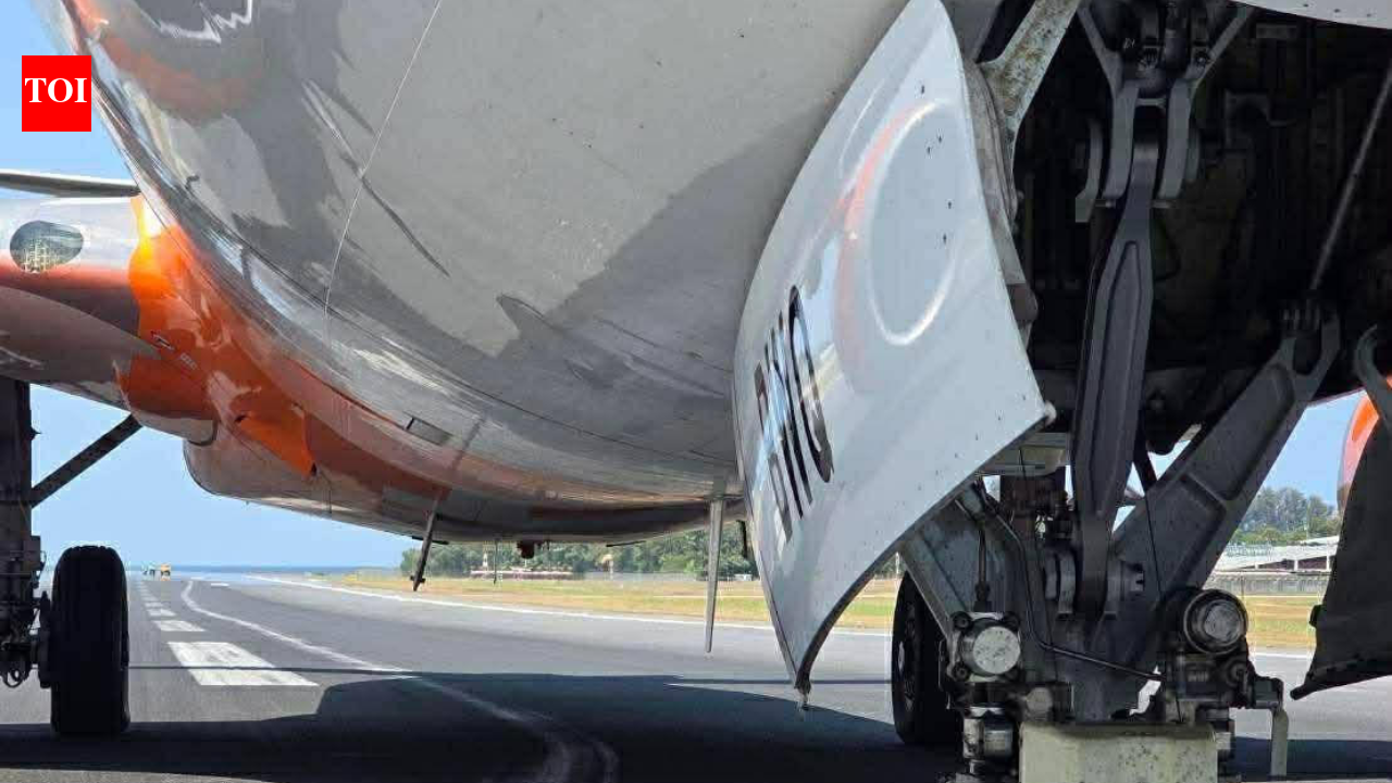 हैदराबाद से एआई एक्सप्रेस की उड़ान फुकेत में जबरन लैंडिंग करती है और रनवे पर फंस जाती है; सब कुछ सुरक्षित | भारत समाचार