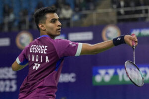 किरण जॉर्ज ने स्विस ओपन बैडमिंटन टूर्नामेंट में पूर्व विश्व चैंपियन लोह कीन यू को हराया | बैडमिंटन समाचार