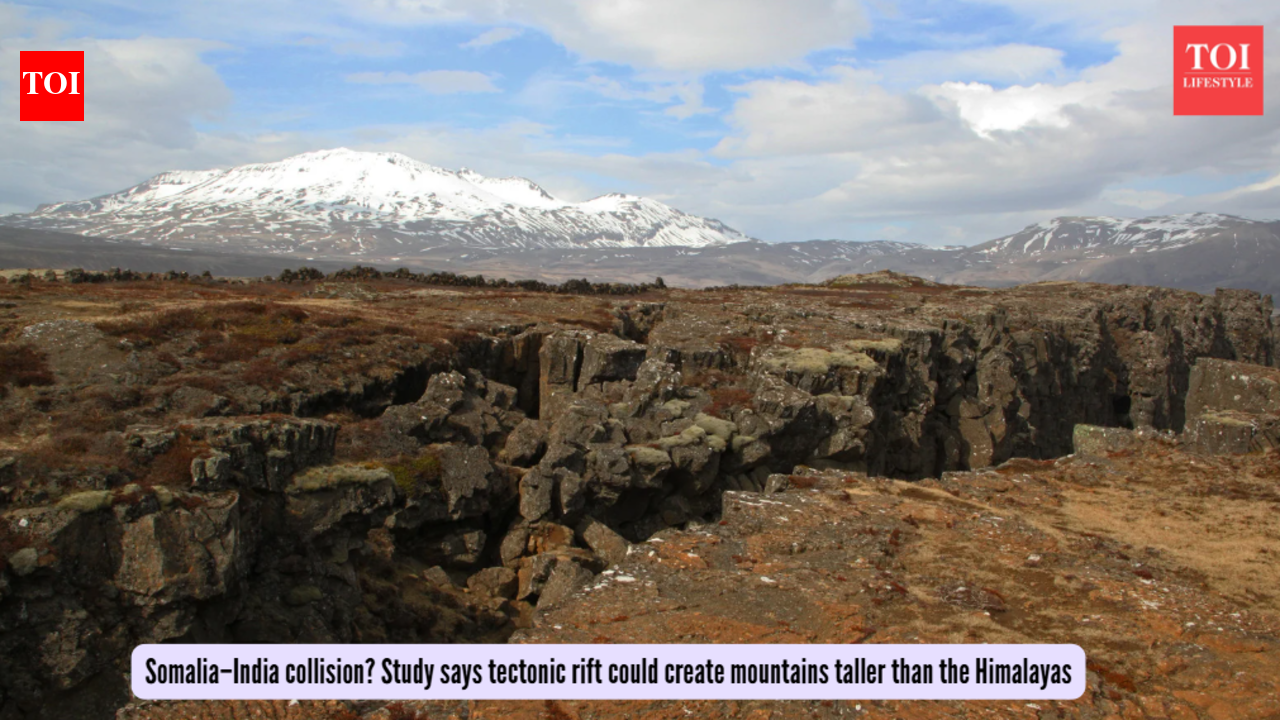 सोमालिया और भारत के बीच टक्कर? अध्ययन में कहा गया है कि टेक्टोनिक दरार से हिमालय से भी ऊंचे पहाड़ बन सकते हैं