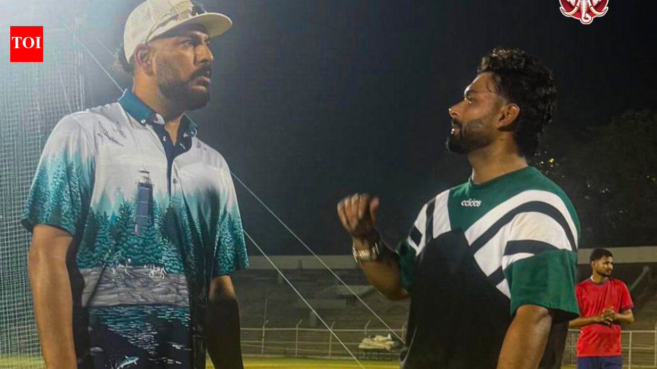 आईपीएल 2026 से पहले ऋषभ पंत ने युवराज सिंह के साथ विशेष प्रशिक्षण लिया – देखें | क्रिकेट समाचार