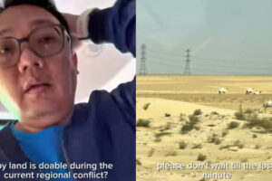 कतर समाचार: ट्रैवल इन्फ्लुएंसर दोहा रेगिस्तान से होते हुए रियाद की ओर चला, वायरल वीडियो में ईरान-अमेरिका-इजरायल युद्ध के बीच भागने का रास्ता दिखाया गया