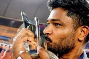 कैसे संजू सैमसन ने वेस्टइंडीज की जीत के बाद लॉकर रूम में बनाई ‘आध्यात्मिक जगह’ | क्रिकेट समाचार