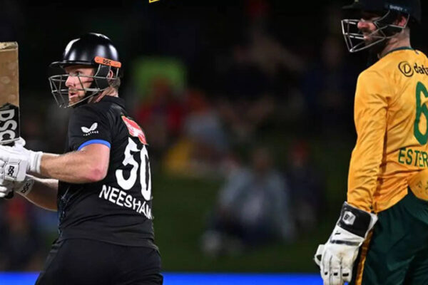 11.5 ओवर में न्यूज़ीलैंड 95/3 | NZ बनाम SA लाइव स्कोर, दूसरा T20I: न्यूजीलैंड ने दक्षिण अफ्रीका के खिलाफ लैथम, रॉबिन्सन को जल्दी-जल्दी हराया