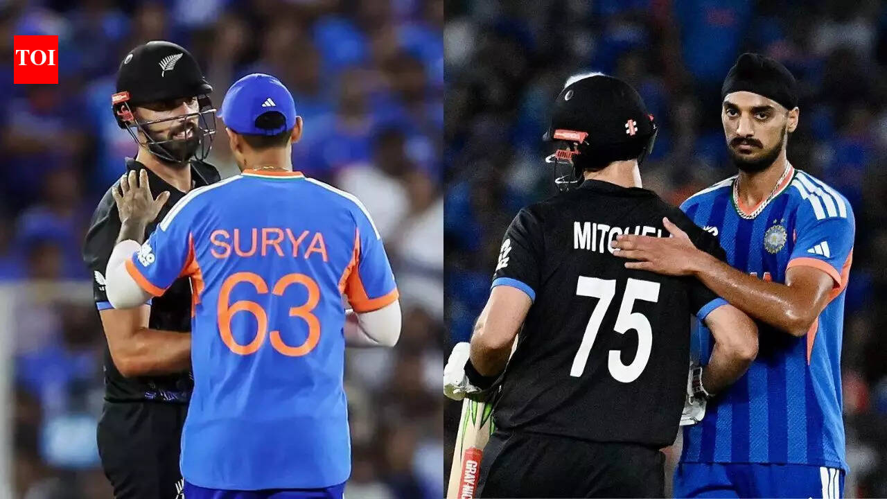 ‘मुझे खेद है’: कैसे सूर्यकुमार यादव ने अर्शदीप सिंह और डेरिल मिशेल के बीच लड़ाई को शांत किया | क्रिकेट समाचार