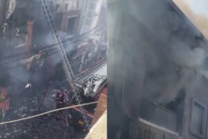 दिल्ली के पालम हाउस में आग: आवासीय इमारत में भीषण आग लगने से कई लोगों के फंसे होने की आशंका | दिल्ली समाचार